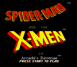 Spider-Man X-Men - Arcade's Revenge (USA, Europe)